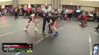 85 lbs Round 2 - Scott Mason, Lakeview Wildcats vs Grayson Campbell, Unattached