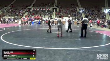 106 lbs Champ. Round 2 - David Hill, Oak Grove vs Philip Cordle, Bayshore Christian School