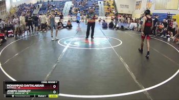 106 lbs Quarters & Wb (16 Team) - Joseph Handley, George Jenkins WC vs Mohammad Davtalabsabet, Buchholz