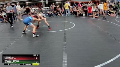 84 lbs Semis (4 Team) - Lee Delia, Elite Squeeze vs William Bryan, Mat Warriors