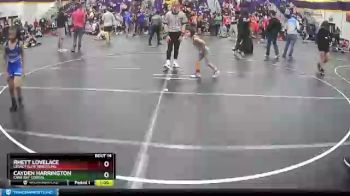 58 lbs Round 1 - Rhett Lovelace, Legacy Elite Wrestling vs Cayden Harrington, Cane Bay Cobras