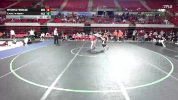 190 lbs Round 2 - Quarters & 1st Wb (16 Team) - Caitlyn Wray, Rockwall vs Brooke Peebles, Katy