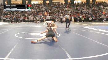144-2A/1A Semifinal - Ryker Keeney, Middletown vs Chase Ullmann, Eastern Technical