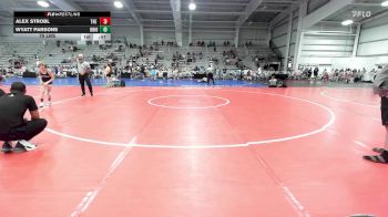 75 lbs Rr Rnd 3 - Alex Strobl, The Fort Hammers vs Wyatt Parsons, Ohio Titan Scarlet