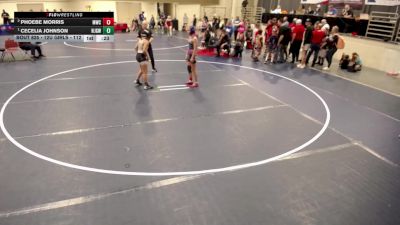 12U GIRLS - 126 lbs 1st Place Match - Cortana Dauner Olson, Rochester Century Panthers vs Bianca Cook, Lakeville Youth Wrestling Association