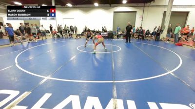 105 lbs Elijah Logan, New Jersey vs Mason Emerson, Idaho