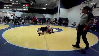 128 lbs Cons. Round 3 - Hieu Ha, El Dorado High School vs Elijah Lopez, Bonita