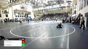 113 lbs Consi Of 16 #2 - Billy Forcine, West Chester Henderson vs Kevin Bagnell, Conwell Egan