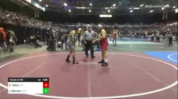 132 lbs Round Of 128 - Adrien Wess, Suples WC vs Jacob Benson, Norcal All Stars