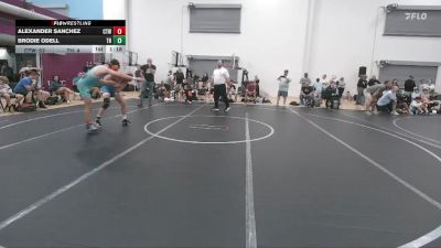 130 lbs Round 1 - Alexander Sanchez, CTWHALE vs Brodie Odell, Taylor Hammers