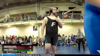 285 lbs Cons. Round 1 - Jonathan Hoff, Knights Wrestling Club vs Noah Smith, Franklin Wrestling Club