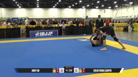 Colin Fonda Casper vs Andy Lin 2025 World IBJJF Jiu-Jitsu No-Gi Championship