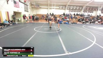 215 lbs Cons. Round 4 - William Alejandrez-Dougherty, Coolidge vs Frank Martinez Jr, Mesa