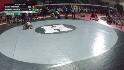 92 lbs Cons. Semis - Elijah Martinez, Hawaii vs Jedidiah Erekson, Idaho