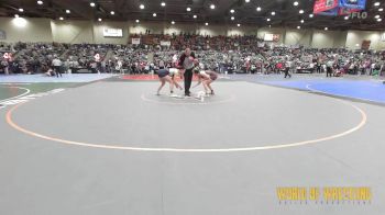 135 lbs Round Of 16 - Mackenzie Shearon, Redmond High School vs Meleana Fager, Corner Canyon Chargers