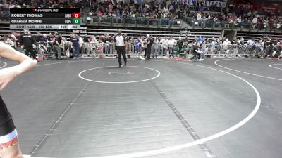 100 lbs Round Of 16 - Robert Thomas, Saddle Brook vs Graham Morfe, Hopewell Valley
