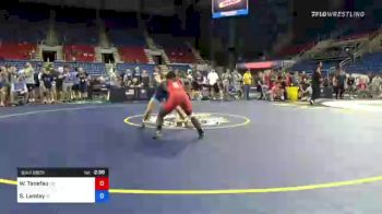 126 lbs Quarterfinal - Wilfried Tanefeu, North Dakota vs Sergio Lemley, Indiana