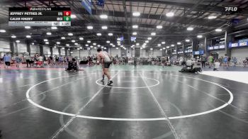 182 lbs Rr Rnd 2 - Jeffrey Petties Jr., Evil Empire Red vs Caleb Kinzey, Micky's Maniacs Blue