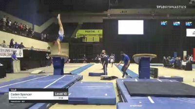 Caden Spencer - Vault, Bozhis Gym Nest - 2021 USA Gymnastics Development Program National Championships
