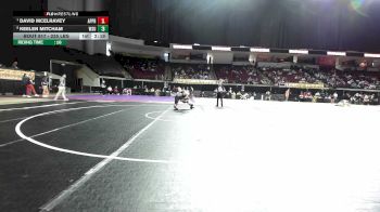 235 lbs Quarterfinal - David McElravey, Apprentice vs Keelen Mitcham, Washington State
