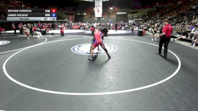 190 lbs Nathan Cordova, KTWA-Kings-Tulare Wrestling Association vs James Holiday, OCWA - Orange County Wrestling Association