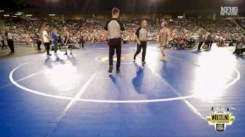 B3A-157 lbs Cons. Round 1 - Rebel Doiron, Little Axe vs Elijah Peterson, Anadarko