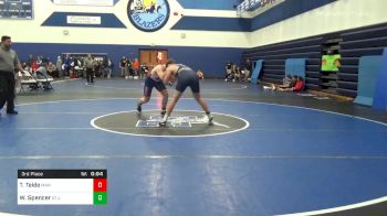 182 lbs 3rd Place - Tj Teide, Manhattan vs Wade Spencer, St James Academy