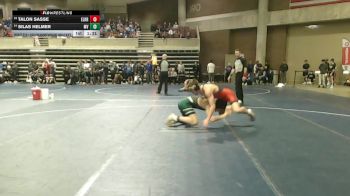 160 Championship Bracket Champ. Round 2 - Talon Sasse, Elk River vs Silas Helmer, Mounds View