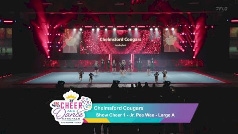 Chelmsford Cougars [2025 Show Cheer 1 - Jr. Pee Wee - Large A] 2025 Pop Warner National Cheer & Dance Championship