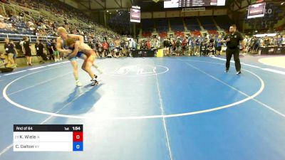 175 lbs Rnd Of 64 - Kaden Wiele, IA vs Cinch Dalton, WY