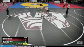 Quarterfinal - Ross Bratetic, Omaha Bryan vs Brady Danze, Millard South