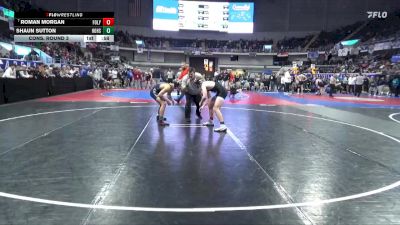 7A 150 lbs Cons. Round 3 - Roman Morgan, Foley vs Shaun Sutton, Hoover