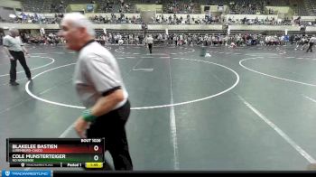 130 lbs Quarterfinal - Cole Munsterteiger, No Nonsense vs Blakelee Bastien, Luxemburg-Casco