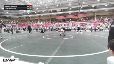 49 lbs Quarterfinal - Daniel Yarmon, Ridge vs Cru Hockett, Brawlers