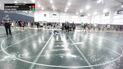 60 lbs Round Of 32 - Sterling Welsh, MD vs Myles Cross, IN
