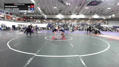 207 lbs Cons. Round 3 - Daniella Jenkins, Montreat vs Taylor Rickley, Hastings