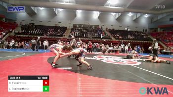 120 lbs Consi Of 4 - Clayton Evdaily, Tonkawa Takedown Club vs Levi Stallworth, Tahlequah Wrestling Club