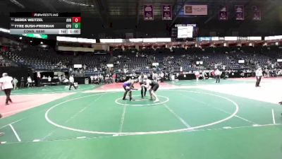 287 lbs Cons. Semi - Derek Weitzel, Avn1 vs Tyre Bush-Freeman, CPUA