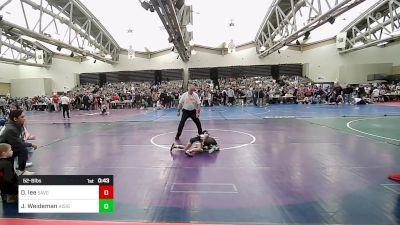 52-B lbs Consi Of 8 #2 - Dylan Lee, Savage Wrestling Academy vs Jacob Weideman, All I See Is Gold Academy