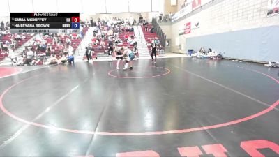 145/155 Quarterfinal - Emma McDuffey, Idaho vs Haileyana Brown, Mountain Man Wrestling Club