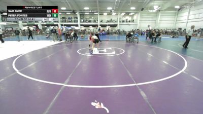 94 lbs Consi Of 16 #1 - Sam Dyer, Rutland vs Peter Fontes, Iron Faith WC