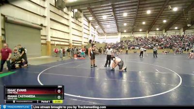 285 lbs Champ. Round 2 - Isaiah Castaneda, Westlake vs Isaac Evans, Lone Peak