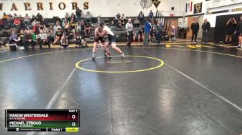 27 lbs Round 1 - Michael Stroud, Nashua-Plainfield vs Mason Westerdale, H-L-V Victor