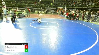 45 lbs Final - Aylynn Sepulveda, Perth Amboy vs Liv Paranto, Delsea