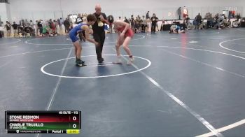 112 lbs Cons. Round 5 - Stone Redmon, Dundee Wrestling vs Charlie Trujillo, 3F Wrestling