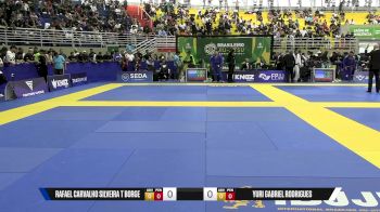 Yuri Gabriel Rodrigues vs Rafael Carvalho Silveira T Borge 2025 Brasileiro Jiu-Jitsu IBJJF