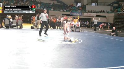 126 lbs Consi Of 8 #2 - Kylen Smith, Hillcrest vs Isaac De Medeiros, Carolina Forest