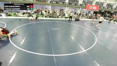 Junior Boys - 190 lbs Cons. Round 4 - Kal-El Fluckiger, Valiant Wrestling Club vs Niko Kleinschmidt, Wisconsin