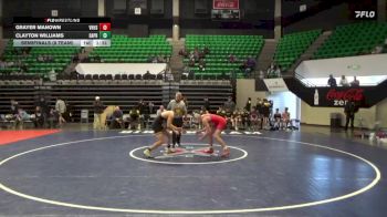 159 lbs Semifinals (8 Team) - Clayton Williams, Daphne vs Grayer Manown, Vestavia Hills