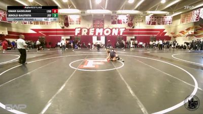 132 lbs Champ. Round 1 - Omar Gadelrab, Lynbrook vs Jerold Bautista, John F Kennedy -Fremont